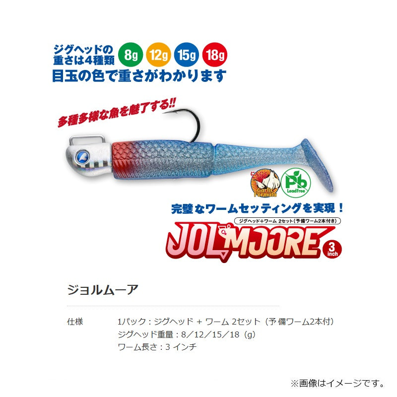 ジョルムーア 3インチ 15g