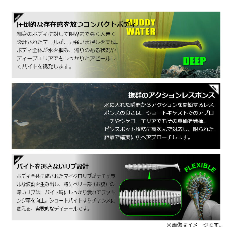 スパイキックス 2.5インチ