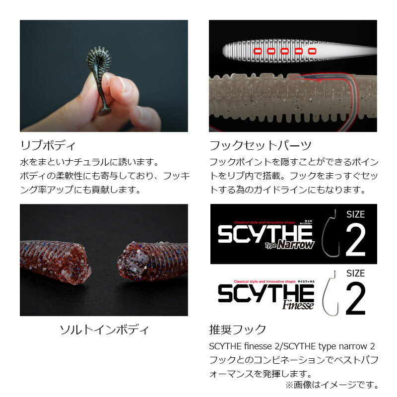 スパイキックス 2.5インチ