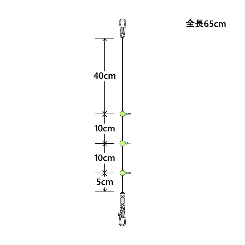 競技カワハギリーダー 縦 4号