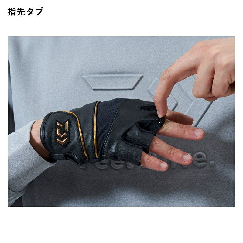 DG-6925L ヘラグローブ (左手用) L ブラックゴールド