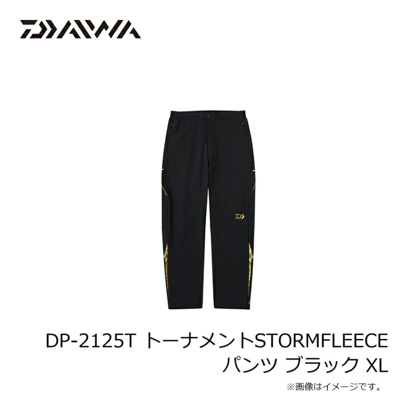 DP-2125T トーナメント ストームフリース パンツ ブラック