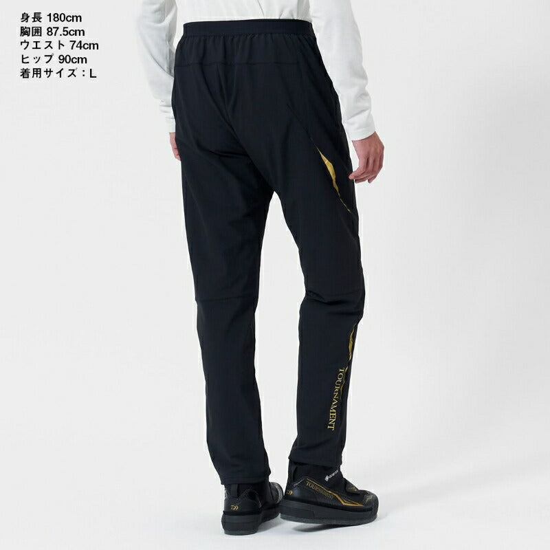 DP-2125T トーナメント ストームフリース パンツ ブラック