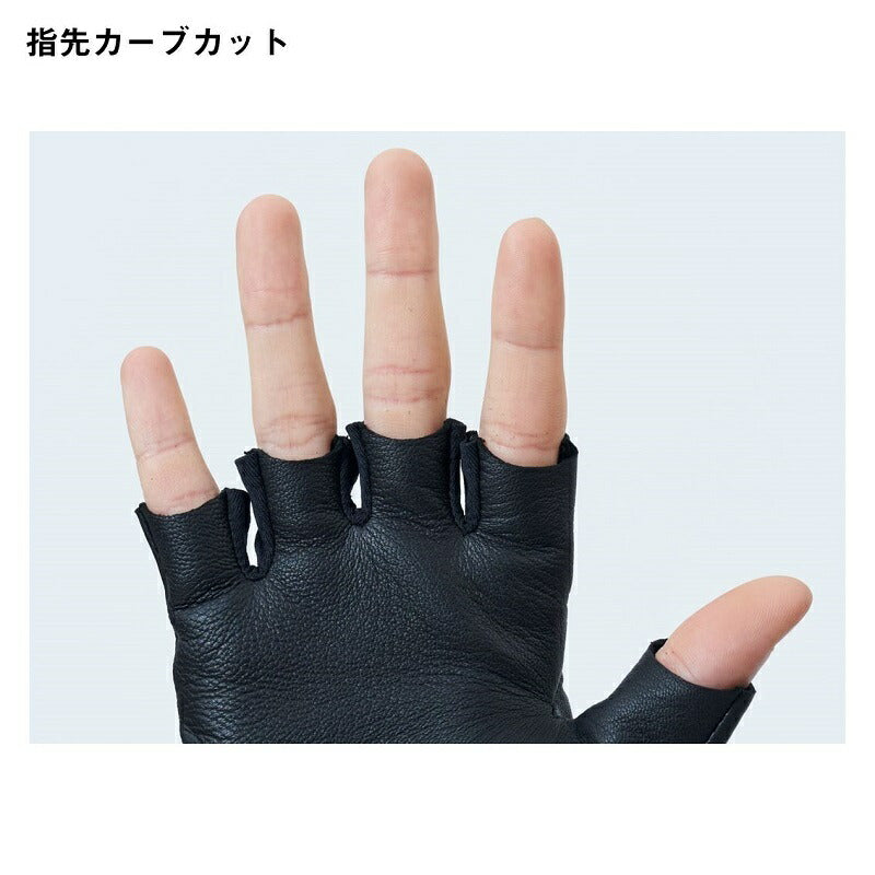 DG-6925R ヘラグローブ (右手用) ブラックゴールド