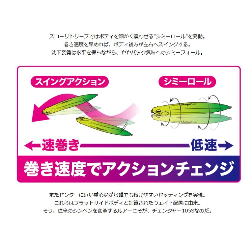 ビーチウォーカー チェンジャー 105S