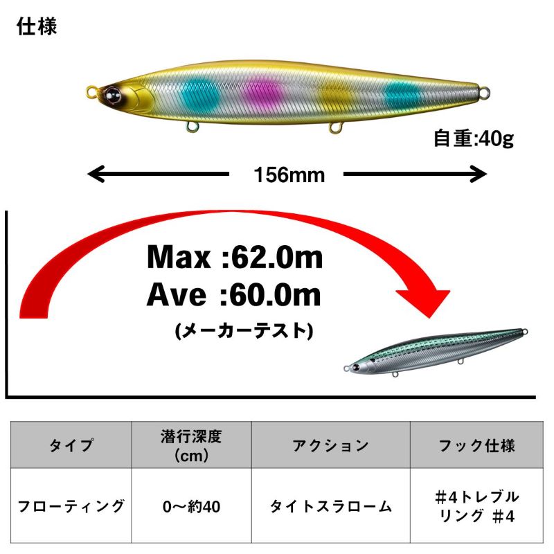 モアザン モンスターヒッター 156F