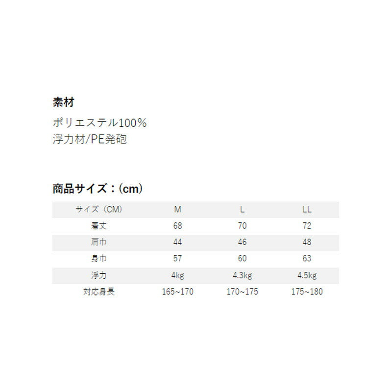 【在庫限り特価】 RV フローティングインナージャケット