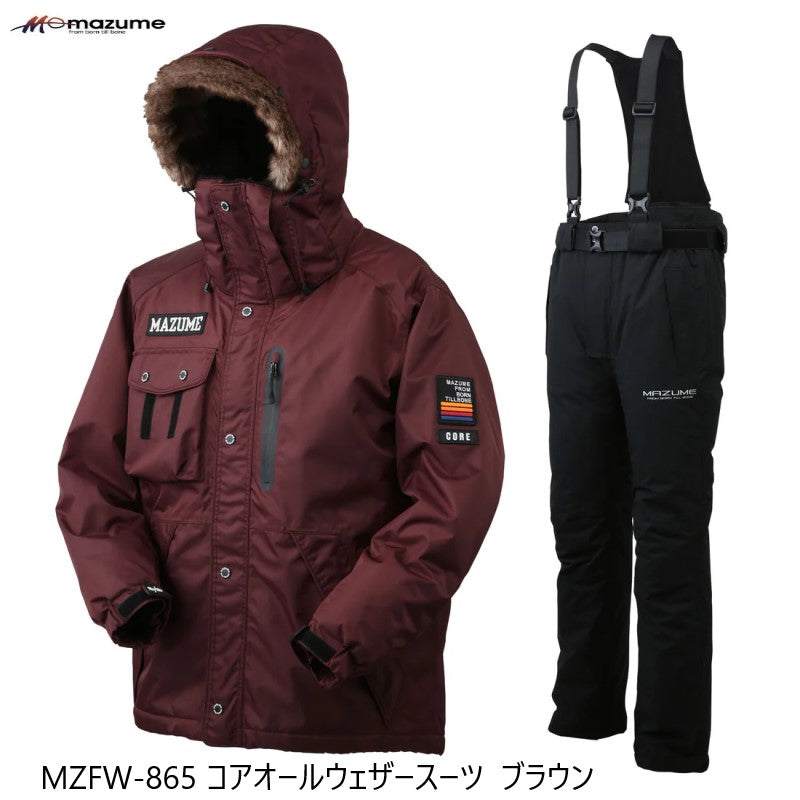【一部商品在庫限り特価】MZFW-865 mazume コアオールウェザースーツ