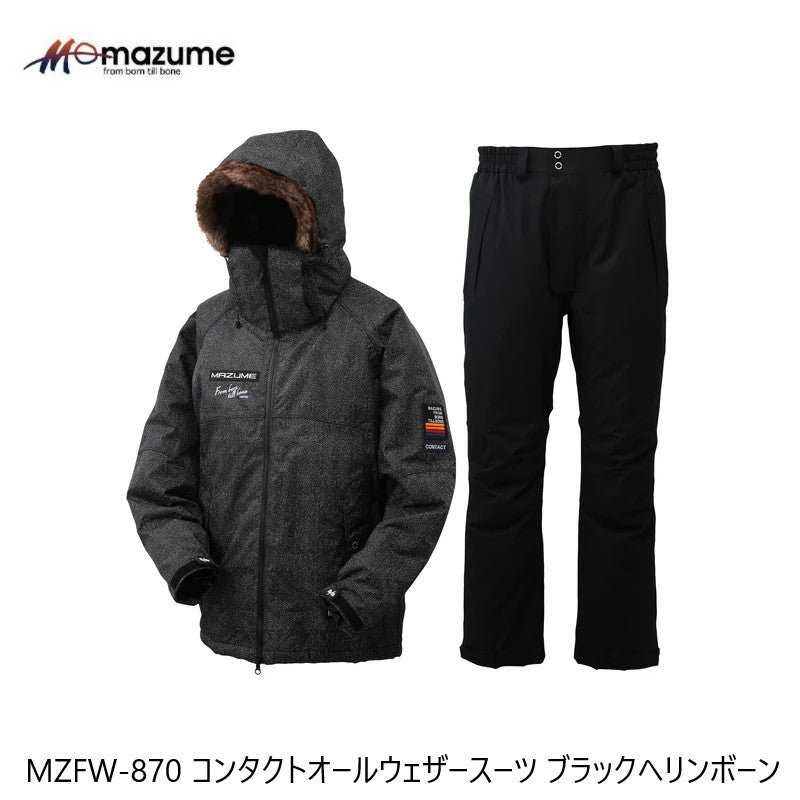 【一部商品在庫限り特価】MZFW-870 mazume コンタクトオールウェザースーツ
