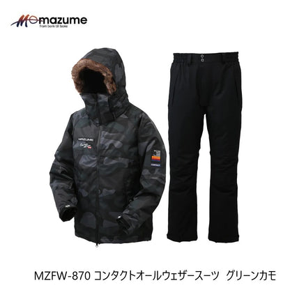 【一部商品在庫限り特価】MZFW-870 mazume コンタクトオールウェザースーツ