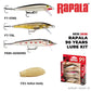 Rapala 90周年 フローター スモールナチュラリスティック ザアイコン トラウト＆パーチ