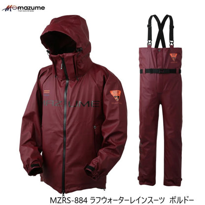 MZRS-884 mazume ラフウォーターレインスーツ