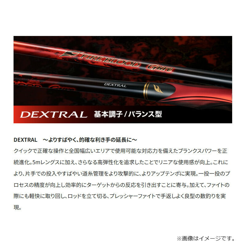 ファイアブラッド グレ DEXTRAL デクストラル 1.3-500