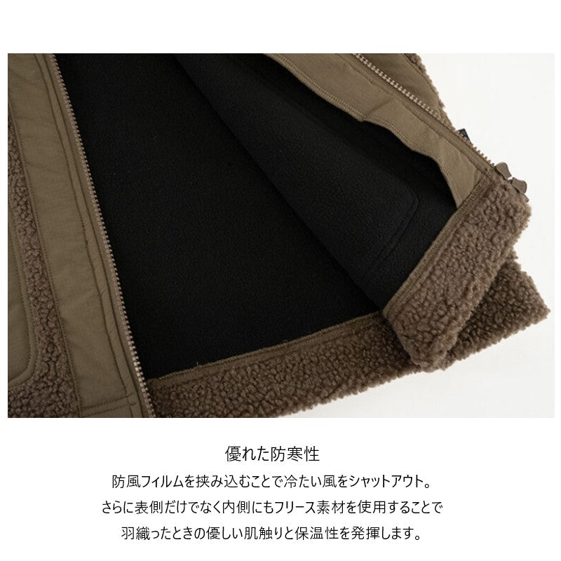 JA-A001 ウィンドブロック フリースジャケット