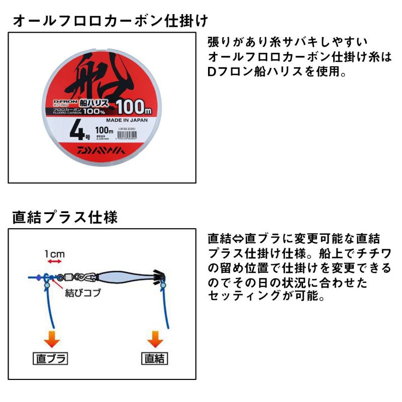 マルイカ仕掛SS 直結プラス6本 – つり具のBunBun.com