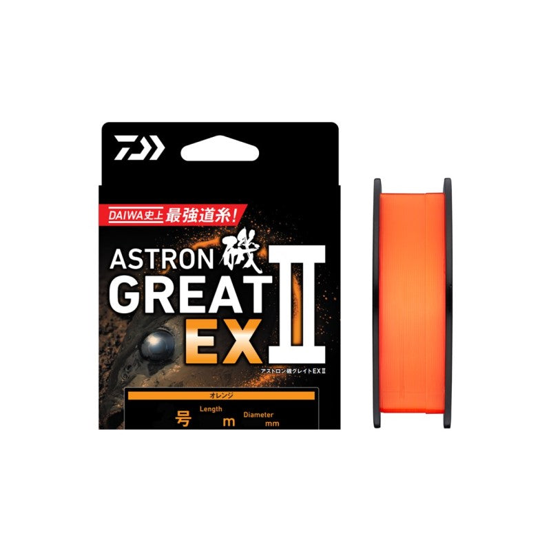 アストロン磯 グレイトEX2 150m オレンジ