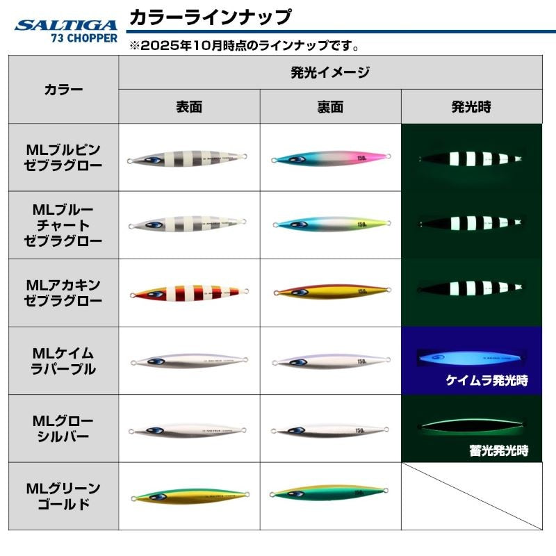 ソルティガ 73チョッパー 230g