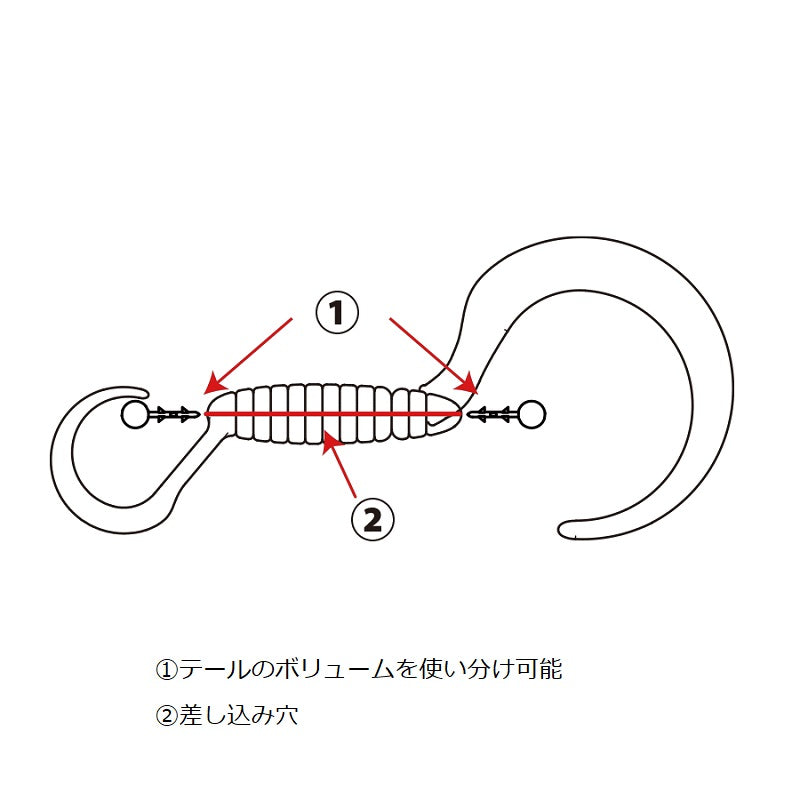 ワーム球 ワームダマ トレーラー TYPE-1