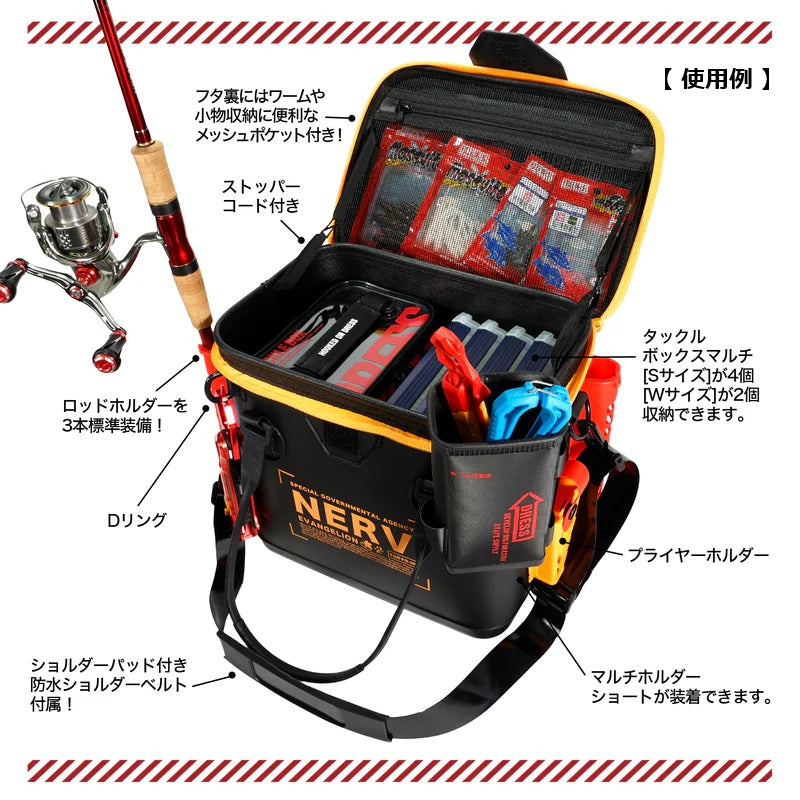 EVAxDRESS バッカンミニ 17L エヴァンゲリオン2号機カラー