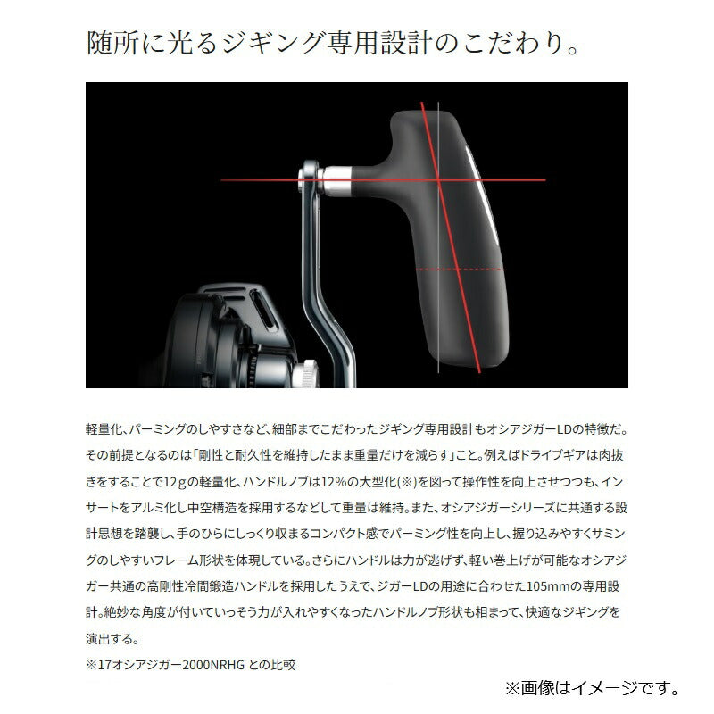 26 オシアジガーLD 2501HG LEFT – つり具のBunBun.com