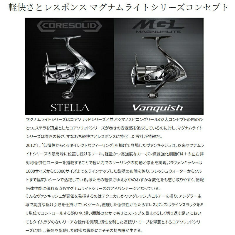 26 ヴァンキッシュCE 2500SHG – つり具のBunBun.com