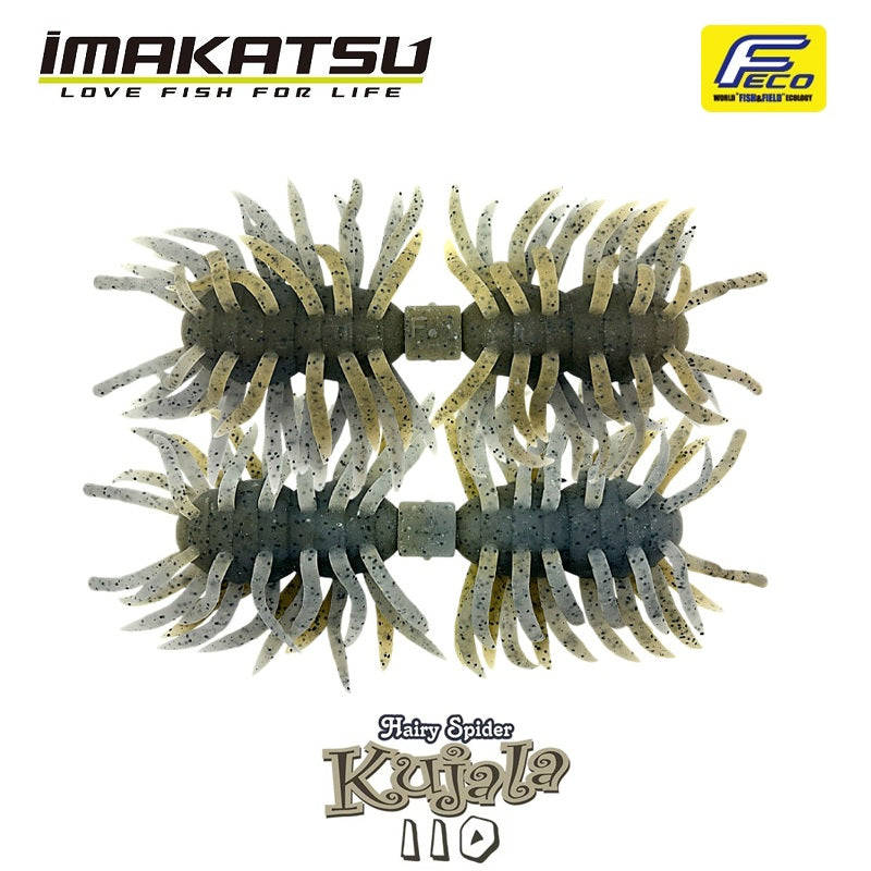 新品 イマカツ ヘアリー スパイダー クジャラ ツートン 全10種 セット ヘアリースパイダー クジャラ110 ツートン – つり具のBunBun.com