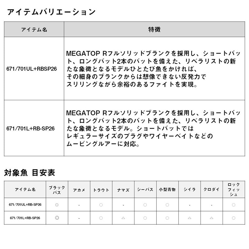 ハートランド リベラリスト 671/701UL+RB-SP 26 【大型商品】