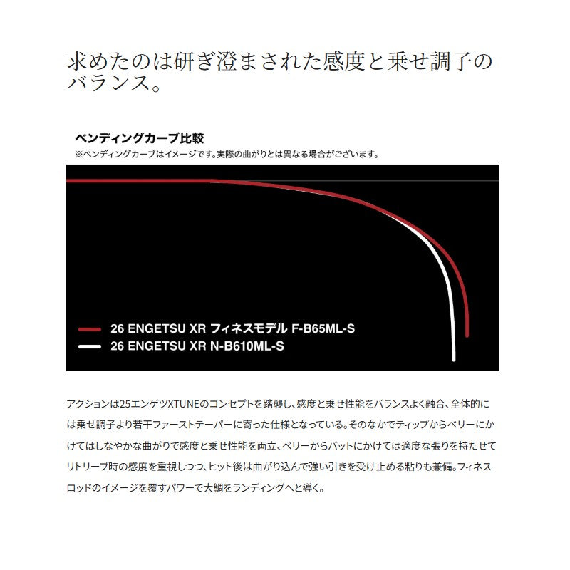 26 炎月XR フィネスモデル F-B65ML-S 【大型商品】