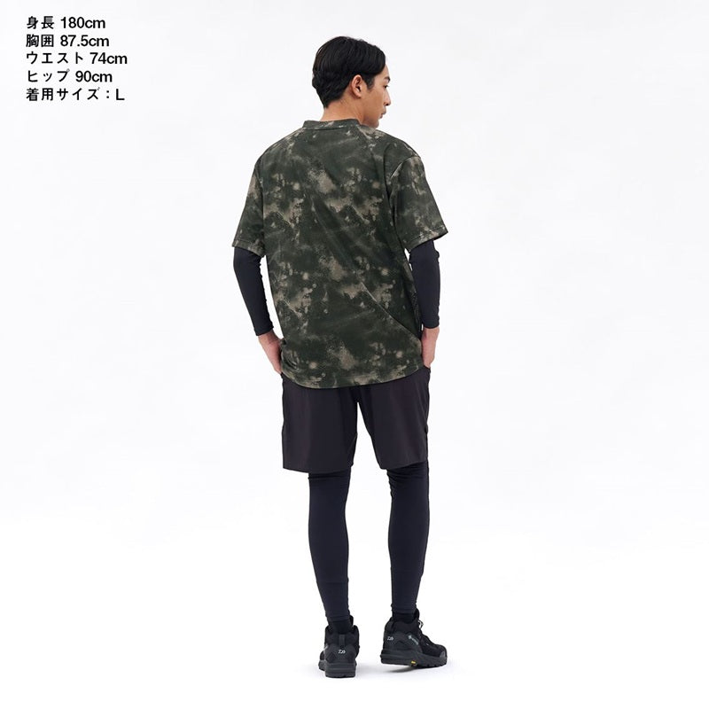 DE-8726 ドライメッシュハーフスリーブシャツ