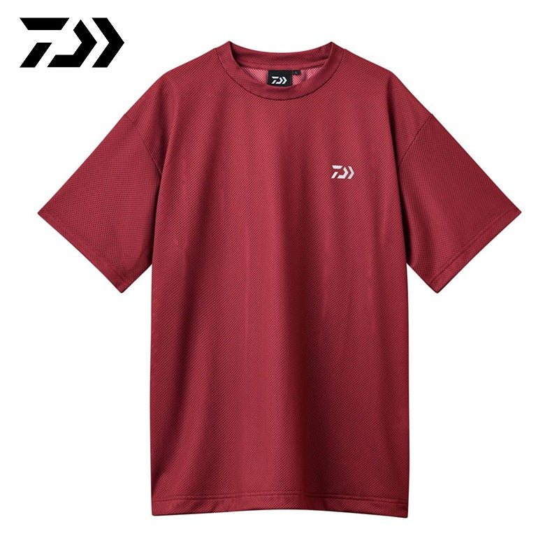DE-8726 ドライメッシュハーフスリーブシャツ