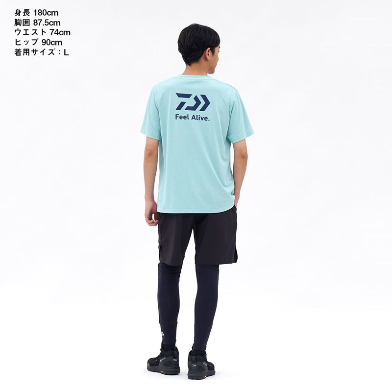 DE-8126 ショートスリーブシェードシャツ Feel Alive.