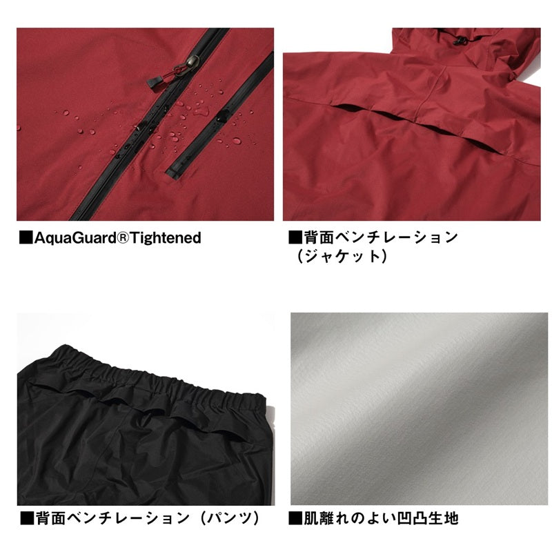 DR-3326 レインマックス ベンチレーションライトレインスーツ