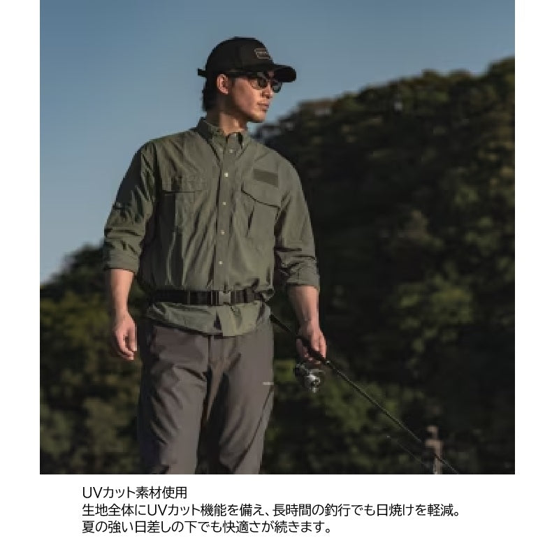SH-002Z フィッシングシャツ ロングスリーブ