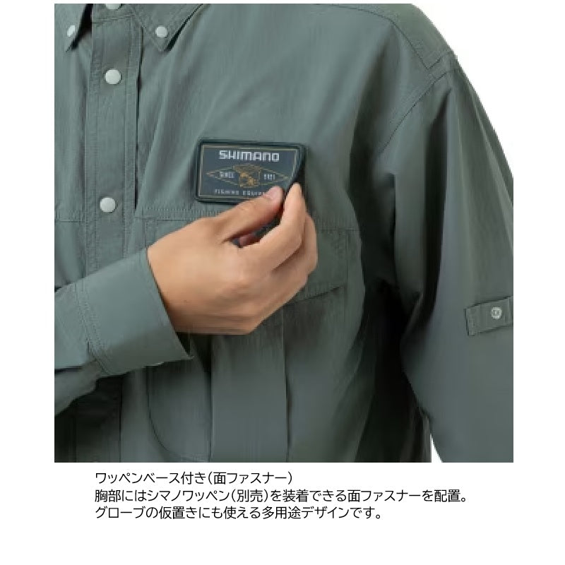 SH-002Z フィッシングシャツ ロングスリーブ