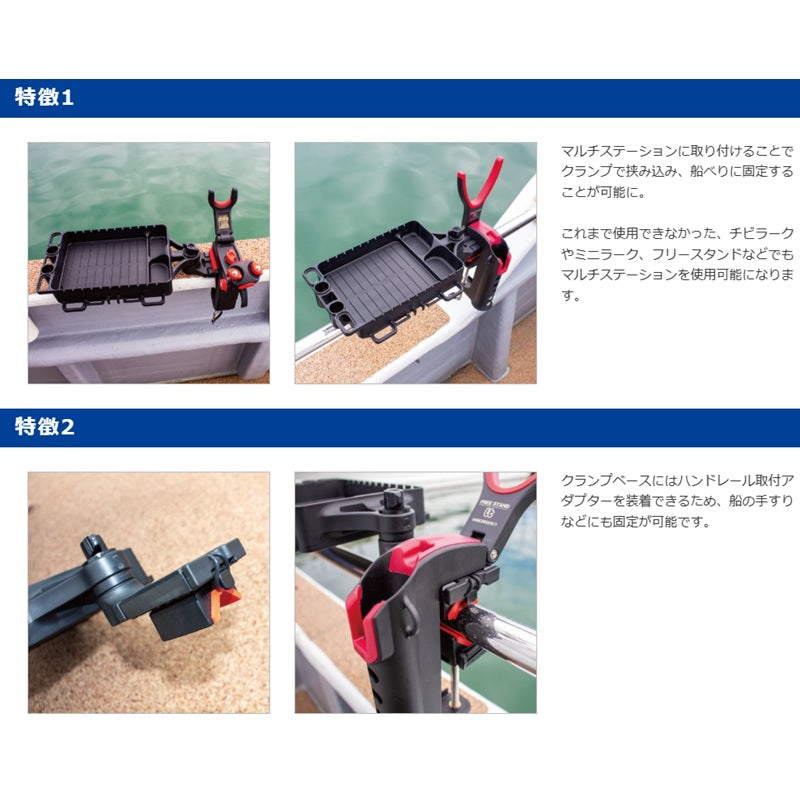 マルチステーション クランプベース