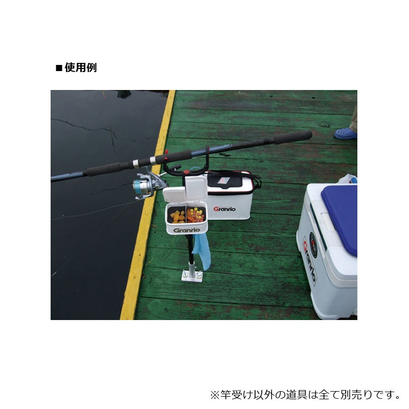 海上釣堀用竿立
