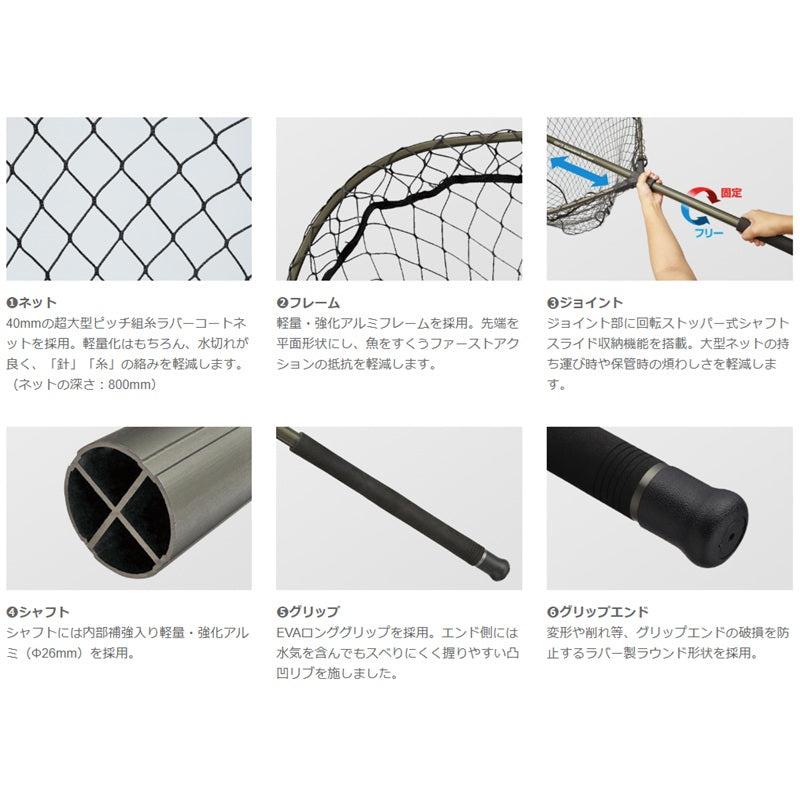 オーシャンネットHD ガンメタ 【大型商品】
