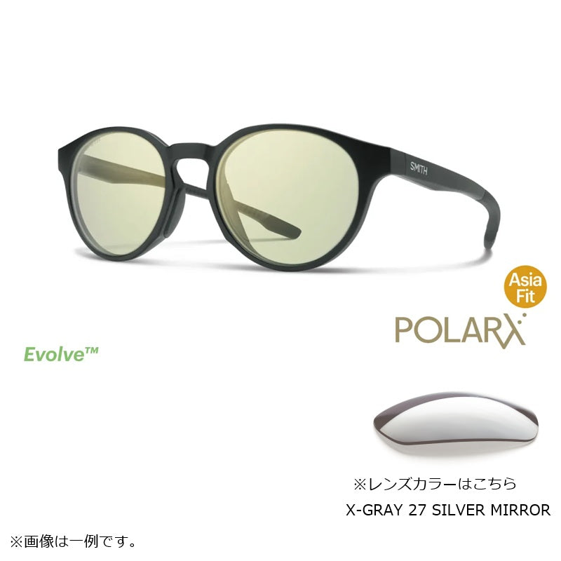 サーク POLARX Cirque Matte Black X-Gray 27 Sliver Mirror