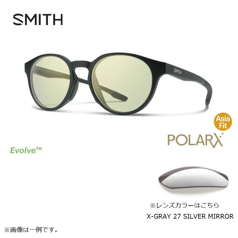 サーク POLARX Cirque Matte Black X-Gray 27 Sliver Mirror