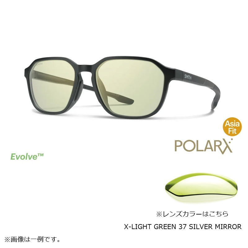 ウェイポイント POLARX Waypoint Matte Black X-Light Green 37 Silver Mirror