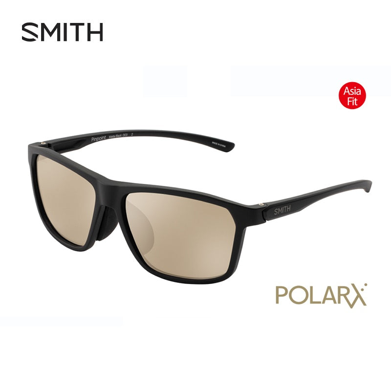 ピンポイント POLARX Pinpoint Asia Fit Matte Black X-Brown 32 Silver Mirror