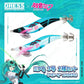 初音ミクxDRESS ミクQ アオリーQコラボモデル 3.0号 2種セット