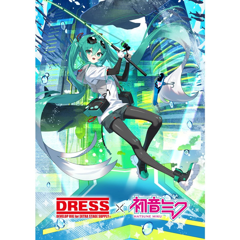 初音ミクxDRESS ミクQ アオリーQコラボモデル 3.0号 2種セット